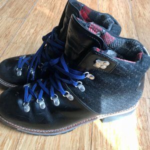 Woolrich Leather & Wool Hiking Boots